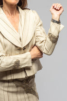 Sevilla Stripe Linen Jacket - AXEL'S