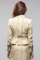 Sevilla Stripe Linen Jacket - AXEL'S