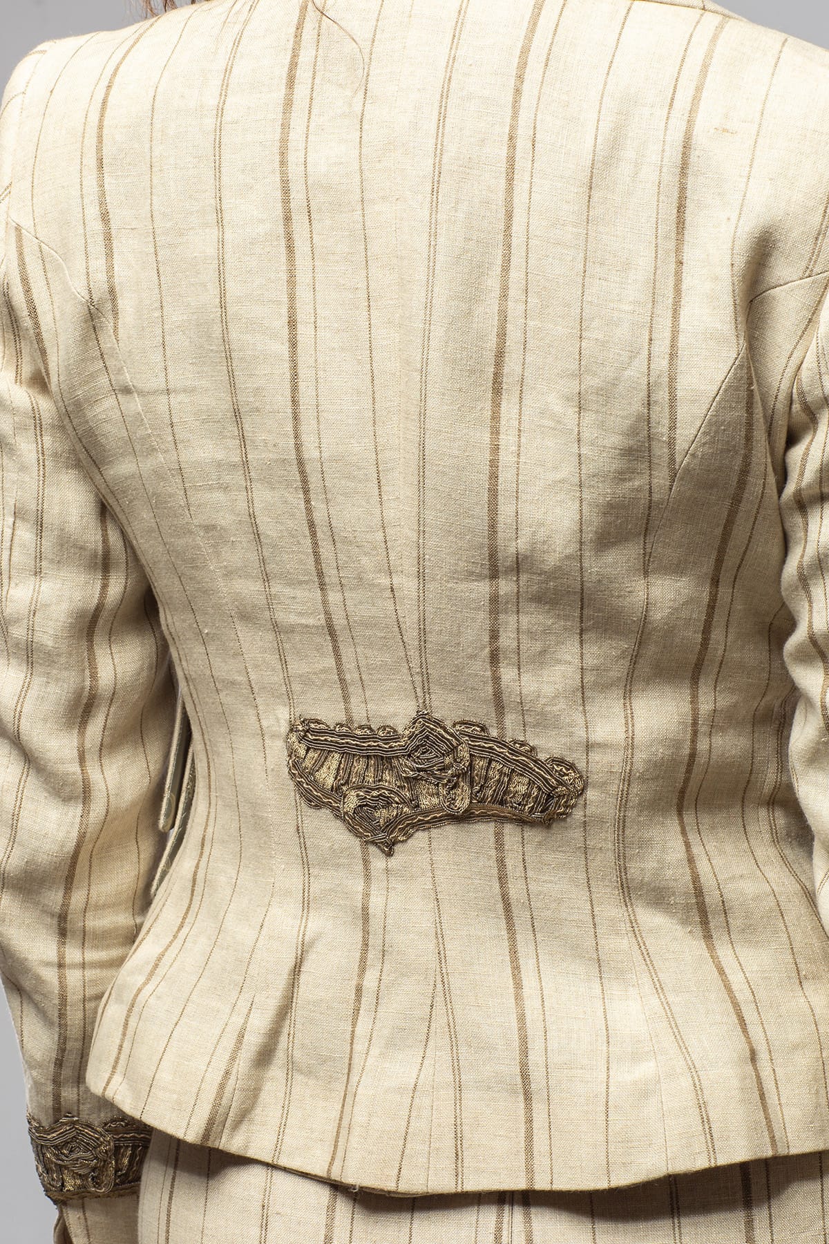 T.ba Sevilla Stripe Linen Jacket Ladies - Tailored - Jackets