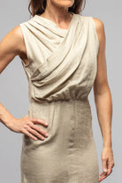 T.ba Toscana Linen Dress In Stone | Ladies - Dresses