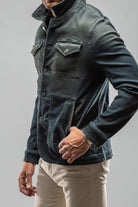 Chase Denim Jacket In Anthracite - AXEL'S