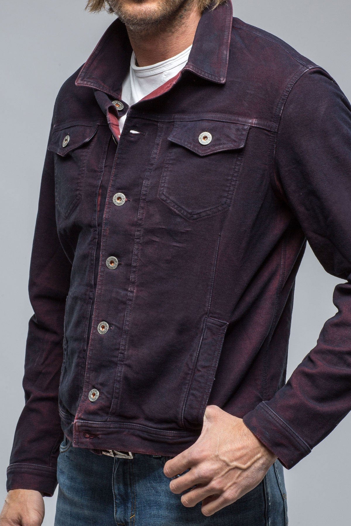 Italian moleskin hotsell trucker jacket