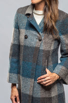 Lexi Dbl Brstd Plaid Swing Coat - AXEL'S