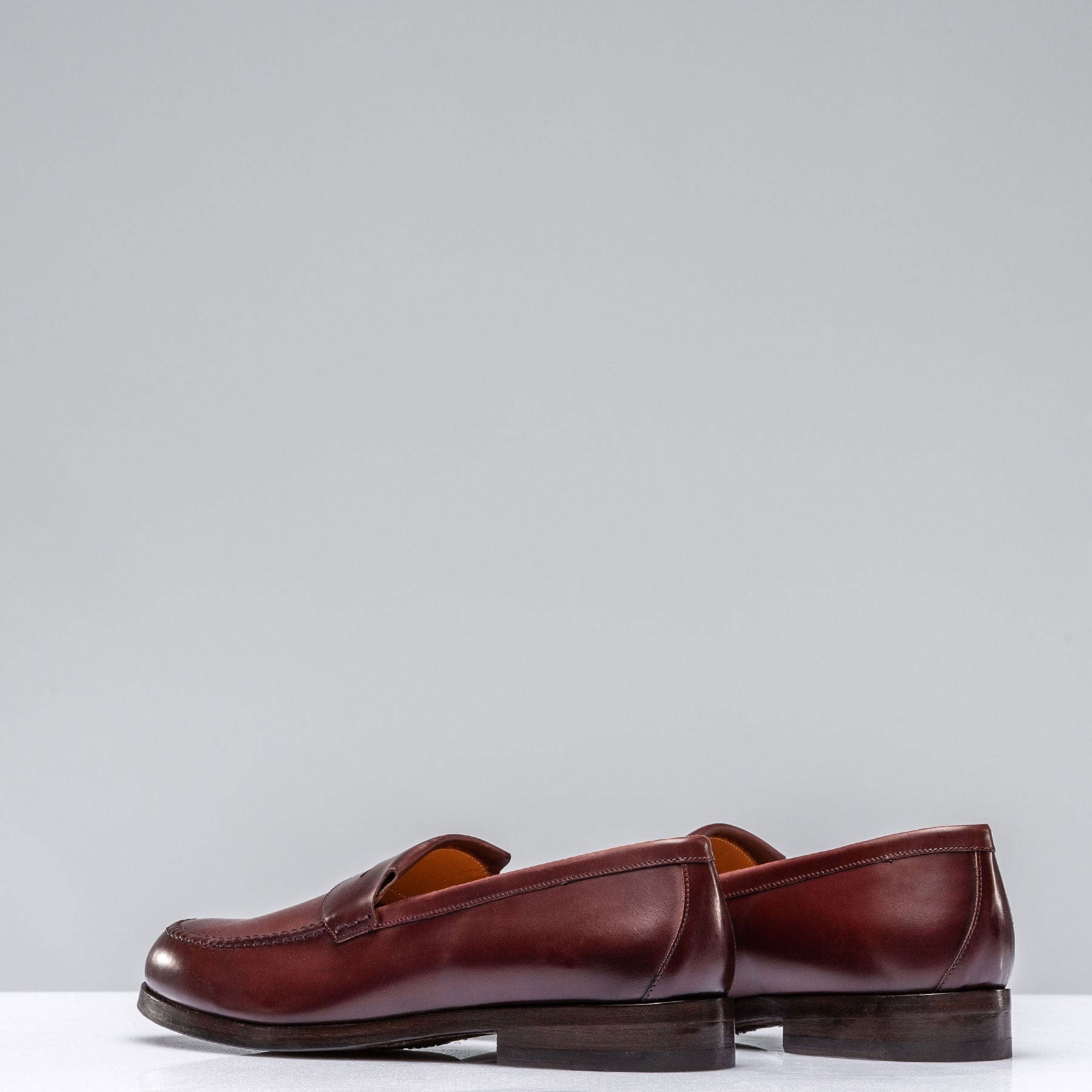 Lucro Loafer In Burgundy Antique - AXEL'S