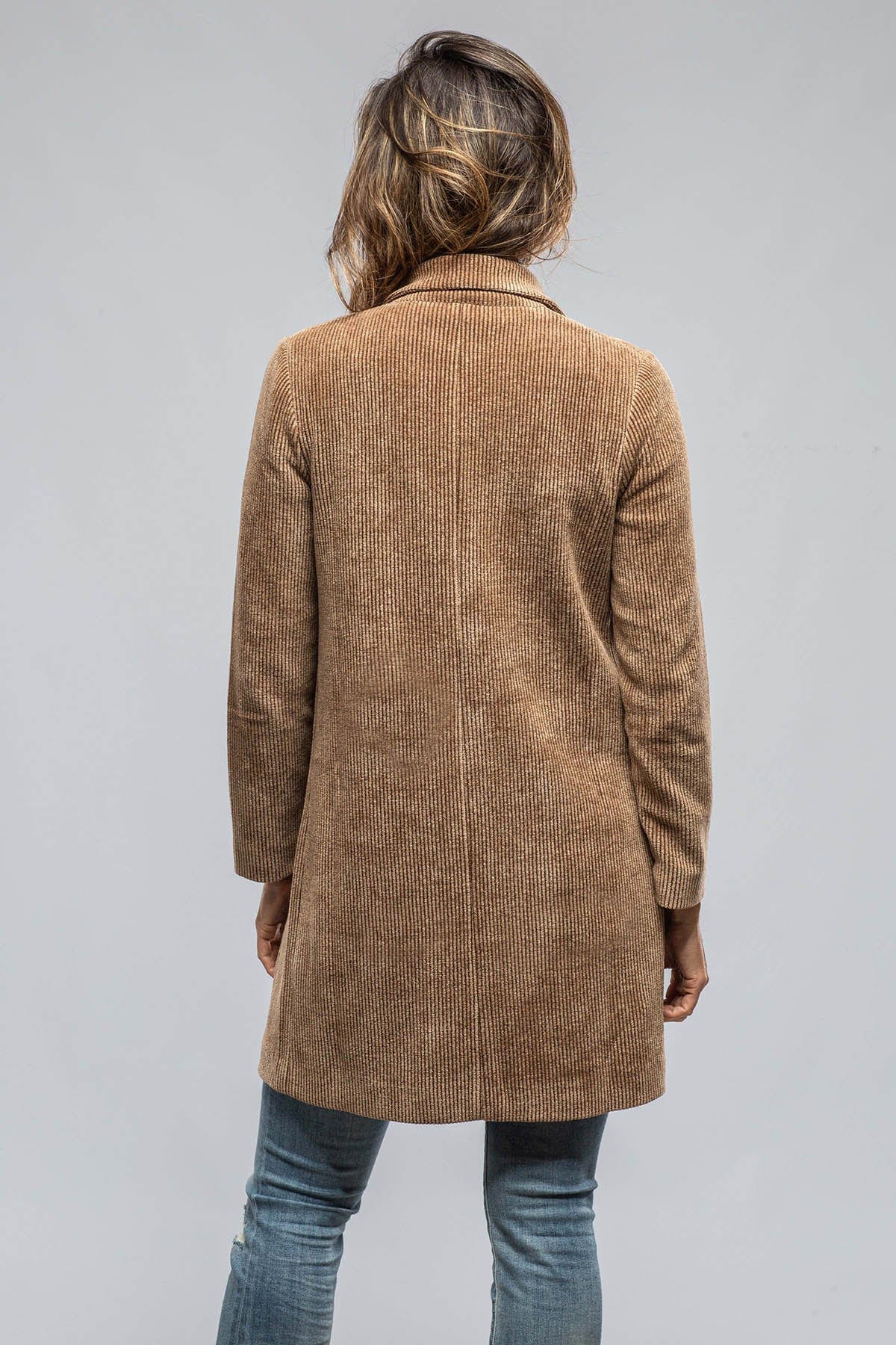 Ludovica Cord Jacket In Brown Sugar - AXEL'S