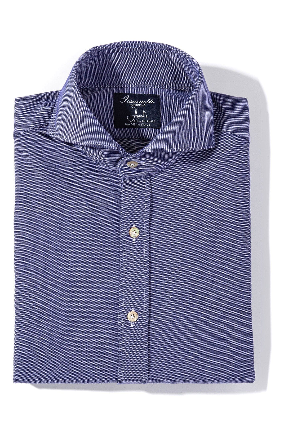 Menerbes Jersey Shirt in Indigo Blu - AXEL'S