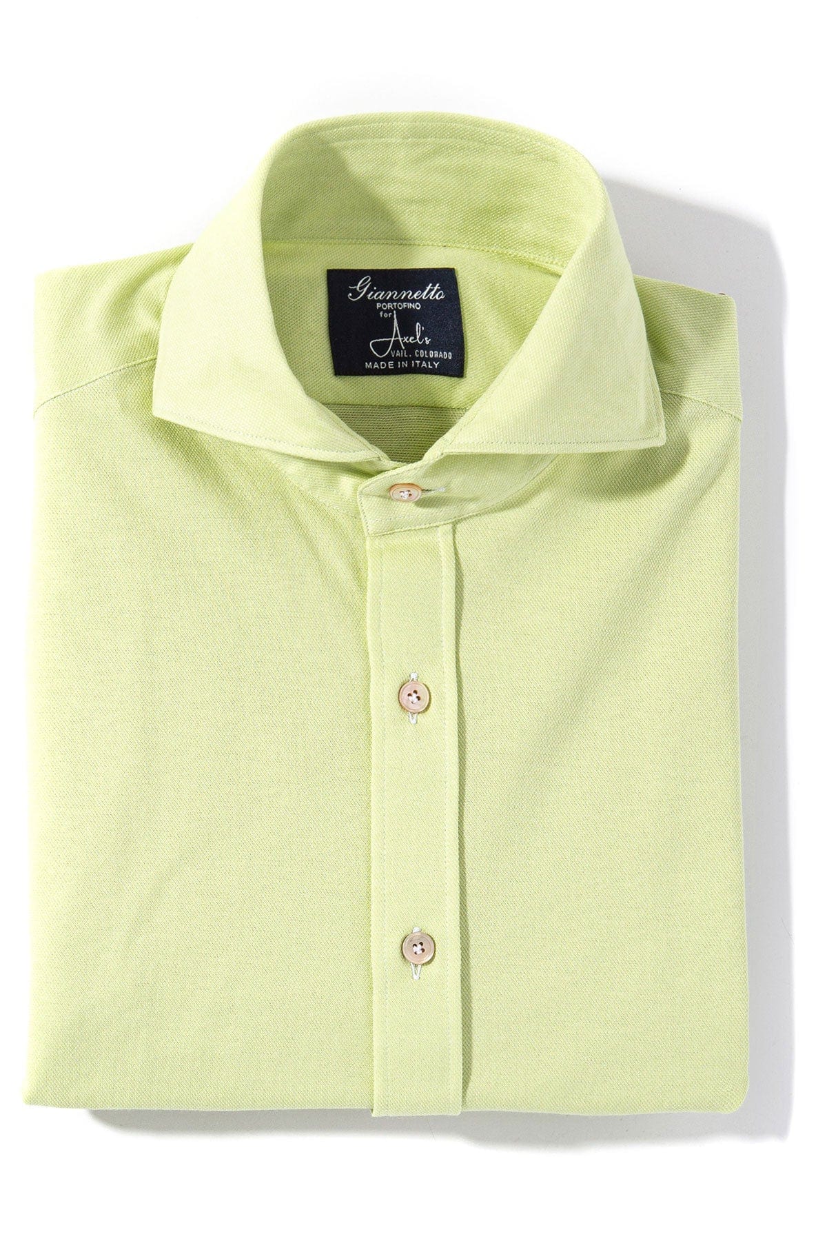 Menerbes Jersey Shirt in Lime Green - AXEL'S