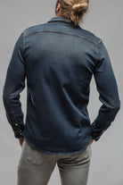 Roper Over-Dyed Western Snap Shirt In Anthracite - AXEL'S