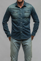 Roper Over-Dyed Western Snap Shirt In Cactus - AXEL'S