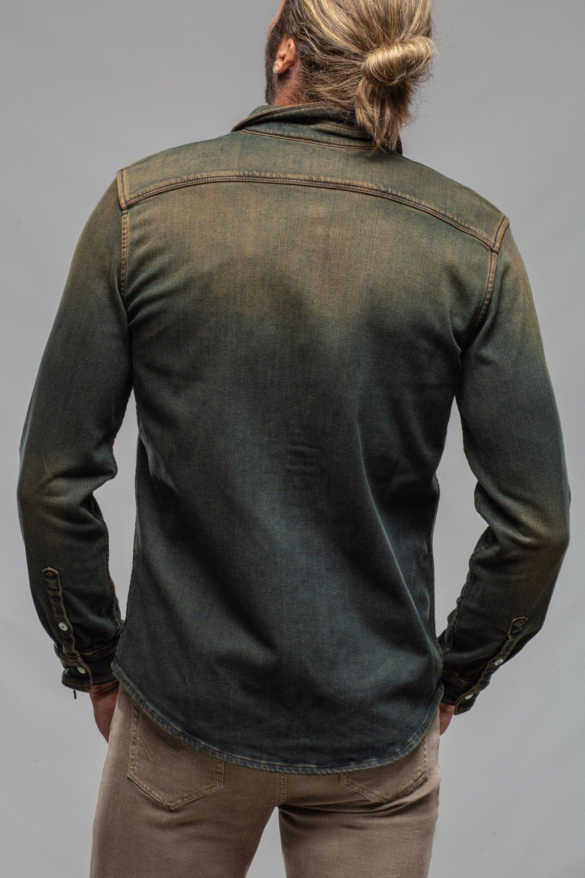 Roper Over-Dyed Western Snap Shirt In Overdyed Ruggine - AXEL'S