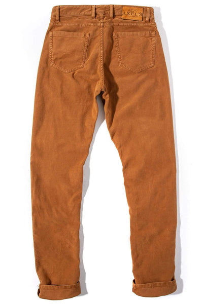 Silverton Moleskin Pants In Ruggine - AXEL'S