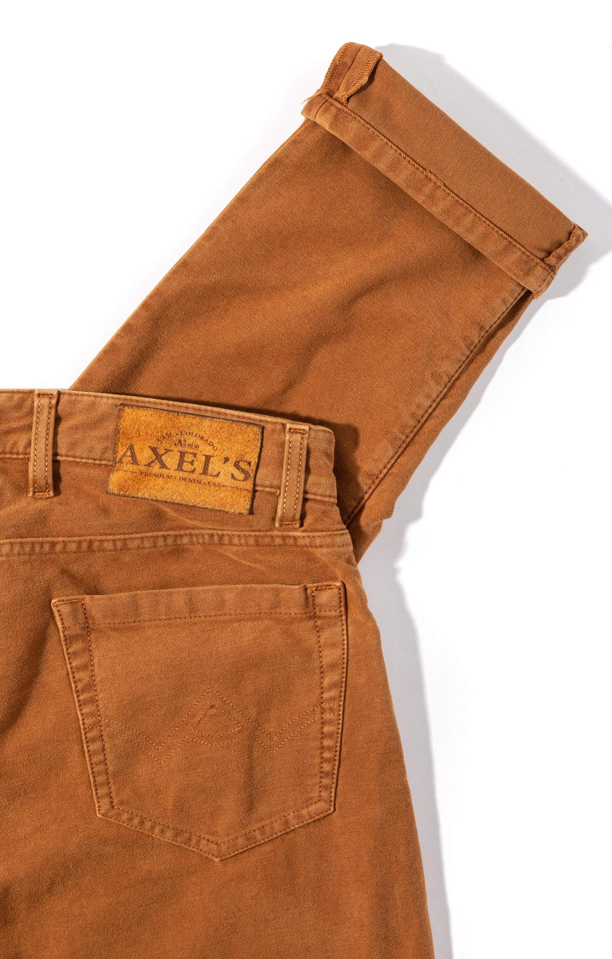 Silverton Moleskin Pants In Ruggine - AXEL'S