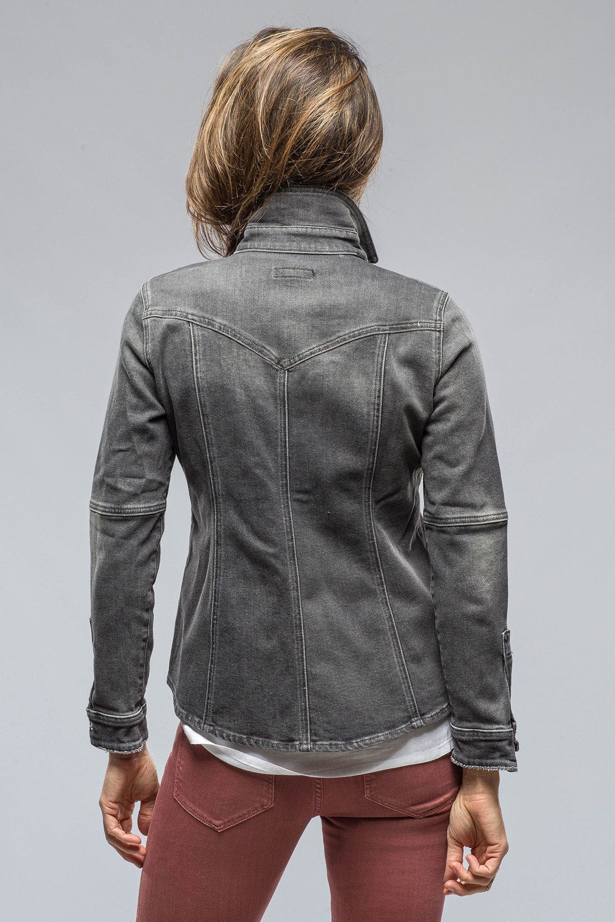 Sweetwater Denim Shirt In Mid-Grey - AXEL'S