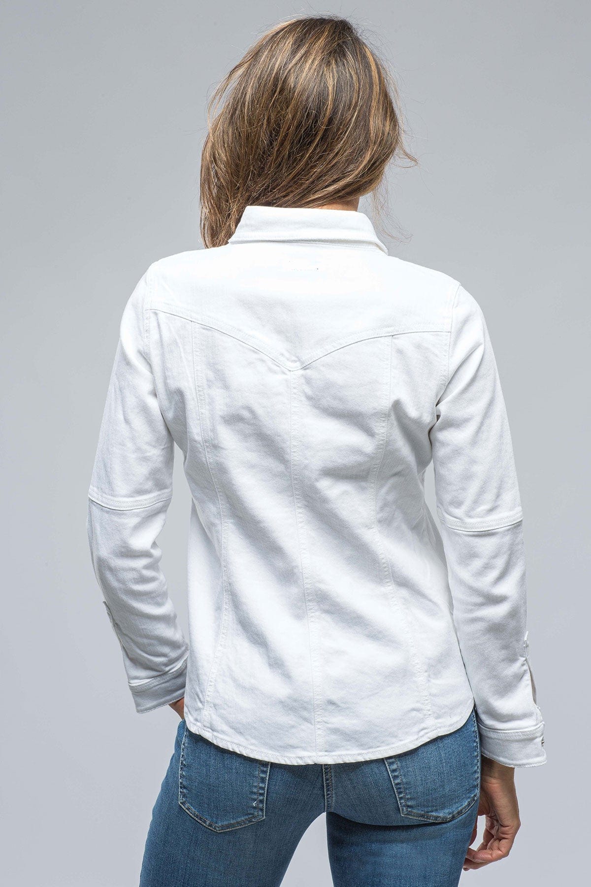 Sweetwater Denim Shirt In White - AXEL'S