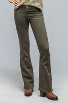 Tommy Flare Jeans In Army - AXEL'S
