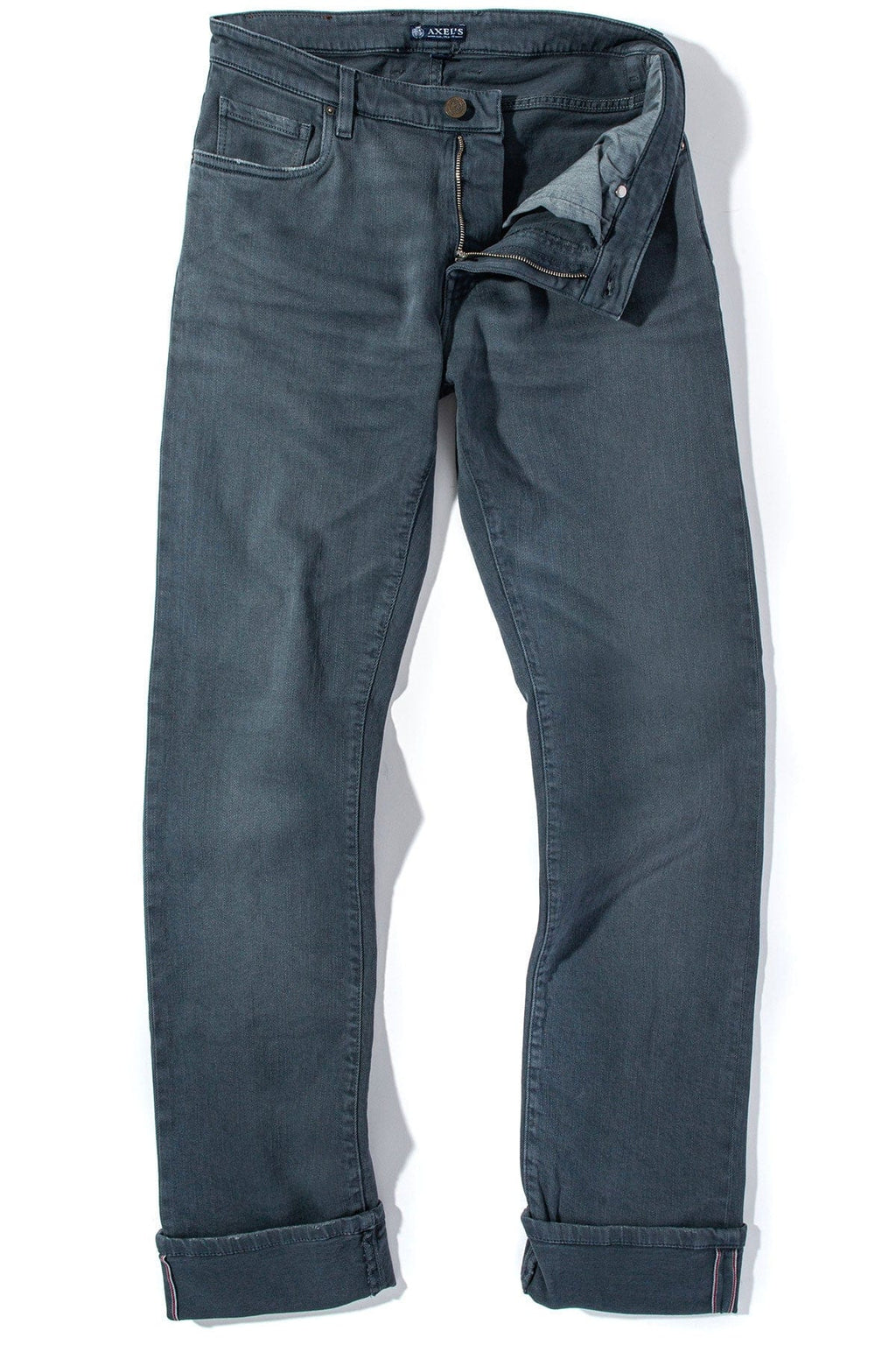 Tucson Selvedge Denim In Acciaio