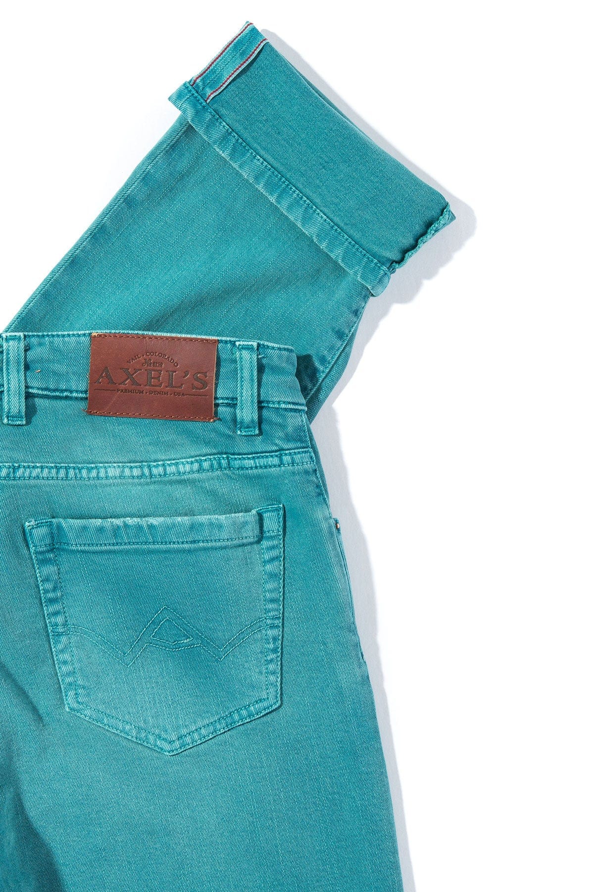 Axel's Premium Denim Tucson Selvedge Denim In Biscay Bay | Axel's