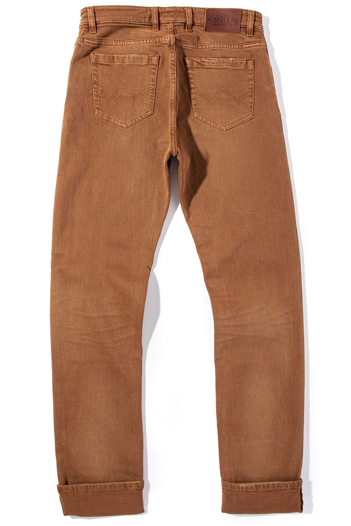 Axel's Premium Denim | Tucson Selvedge Denim In Cognac | Axel's of
