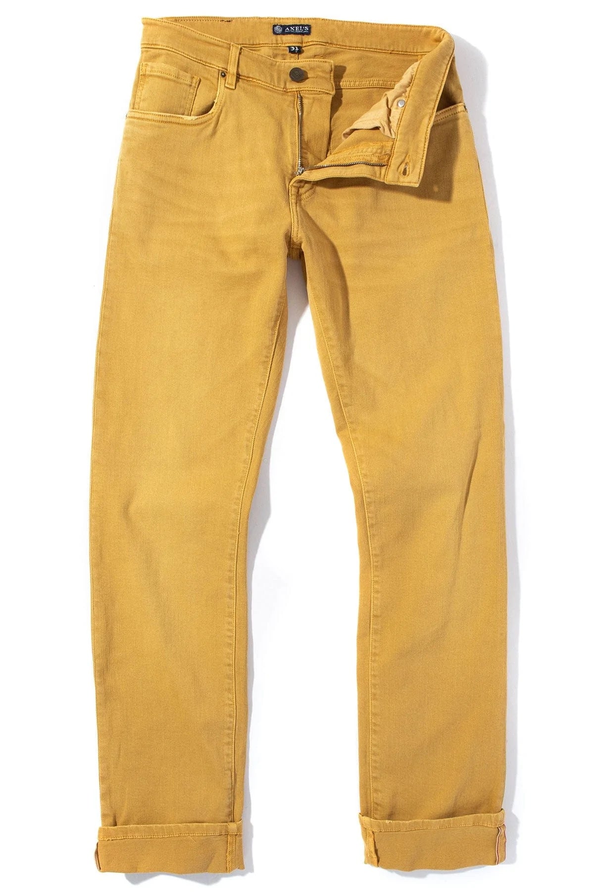 Tucson Selvedge Denim In Girasole - AXEL'S
