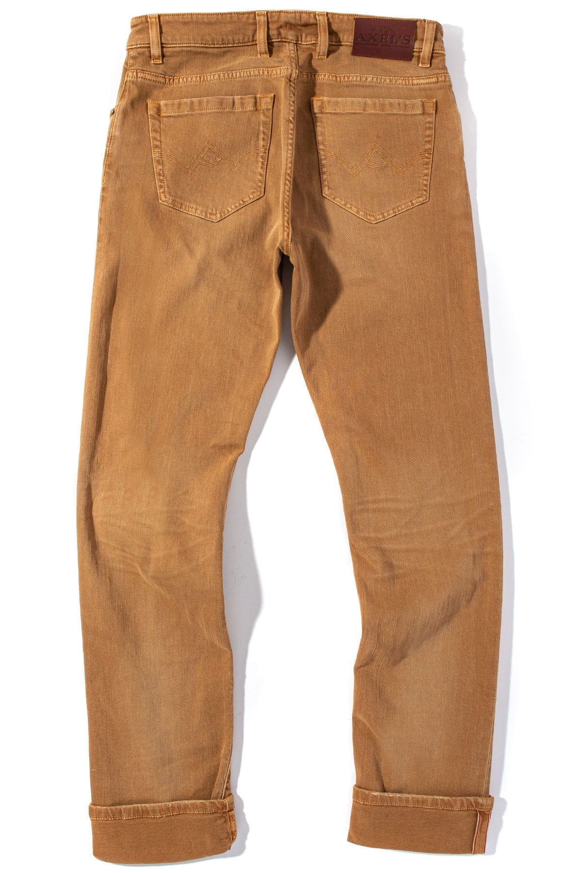 Axel's Premium Denim Tucson Selvedge Denim In Gold | Axel's of Vail