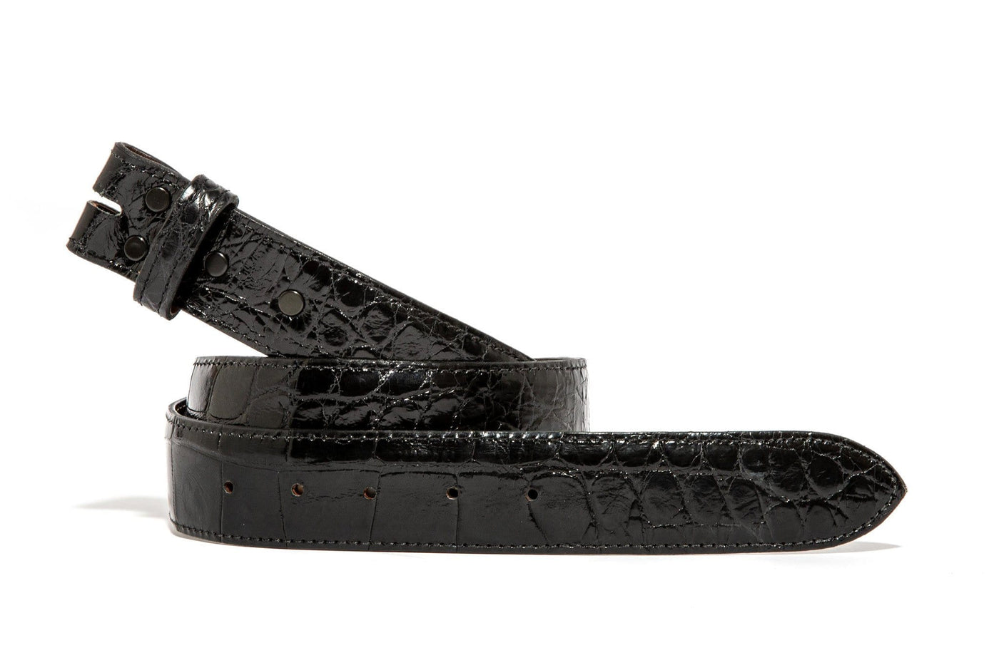 Black Alligator Classic Strap - AXEL'S