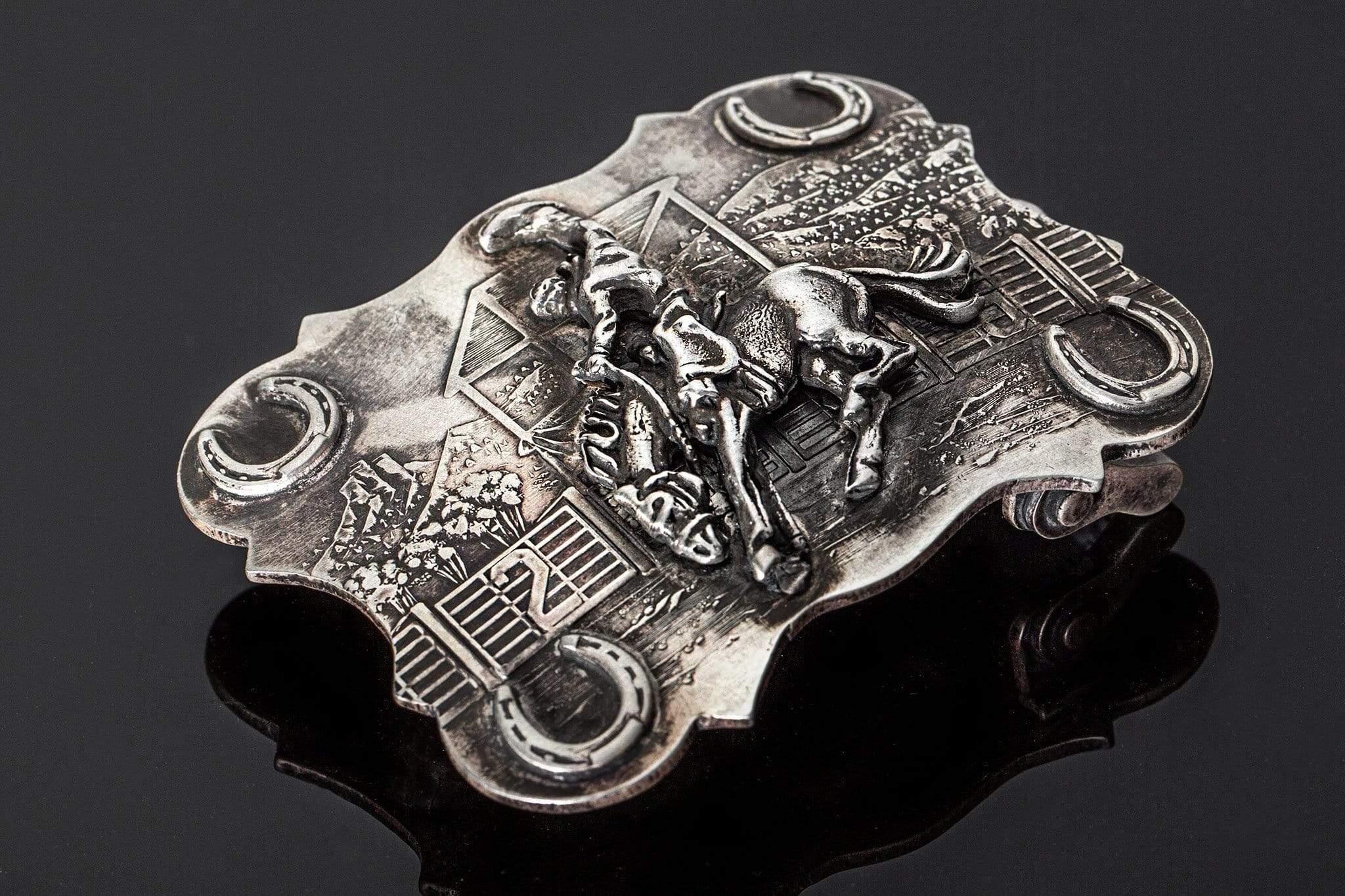 Comstock Heritage AO Wyatt HB Trophy Buckle | Axel's of Vail