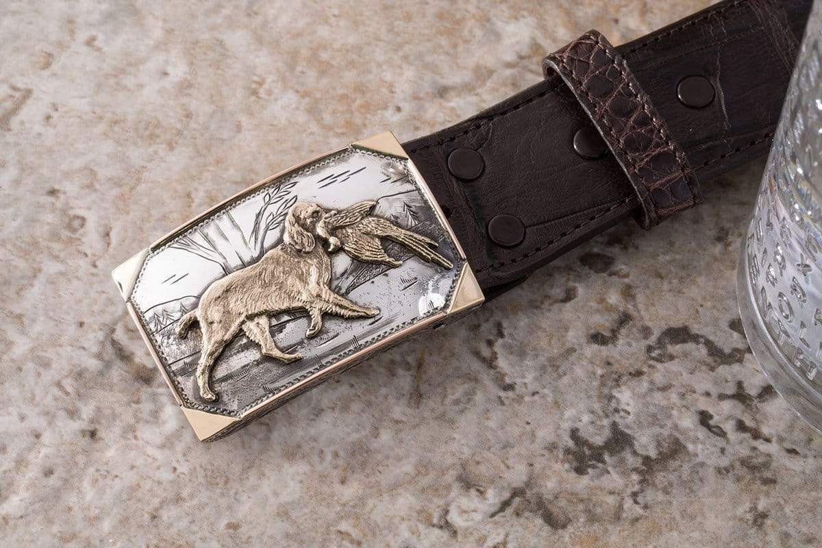 Bird dog sales belt buckle