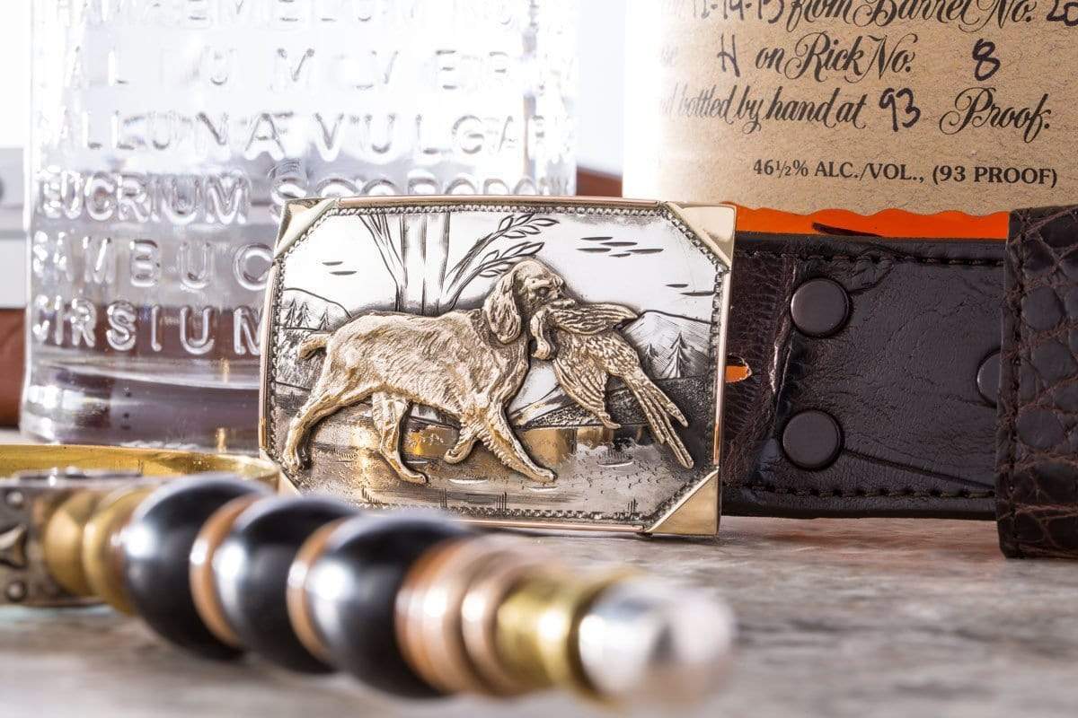 Bird dog cheap belt buckle
