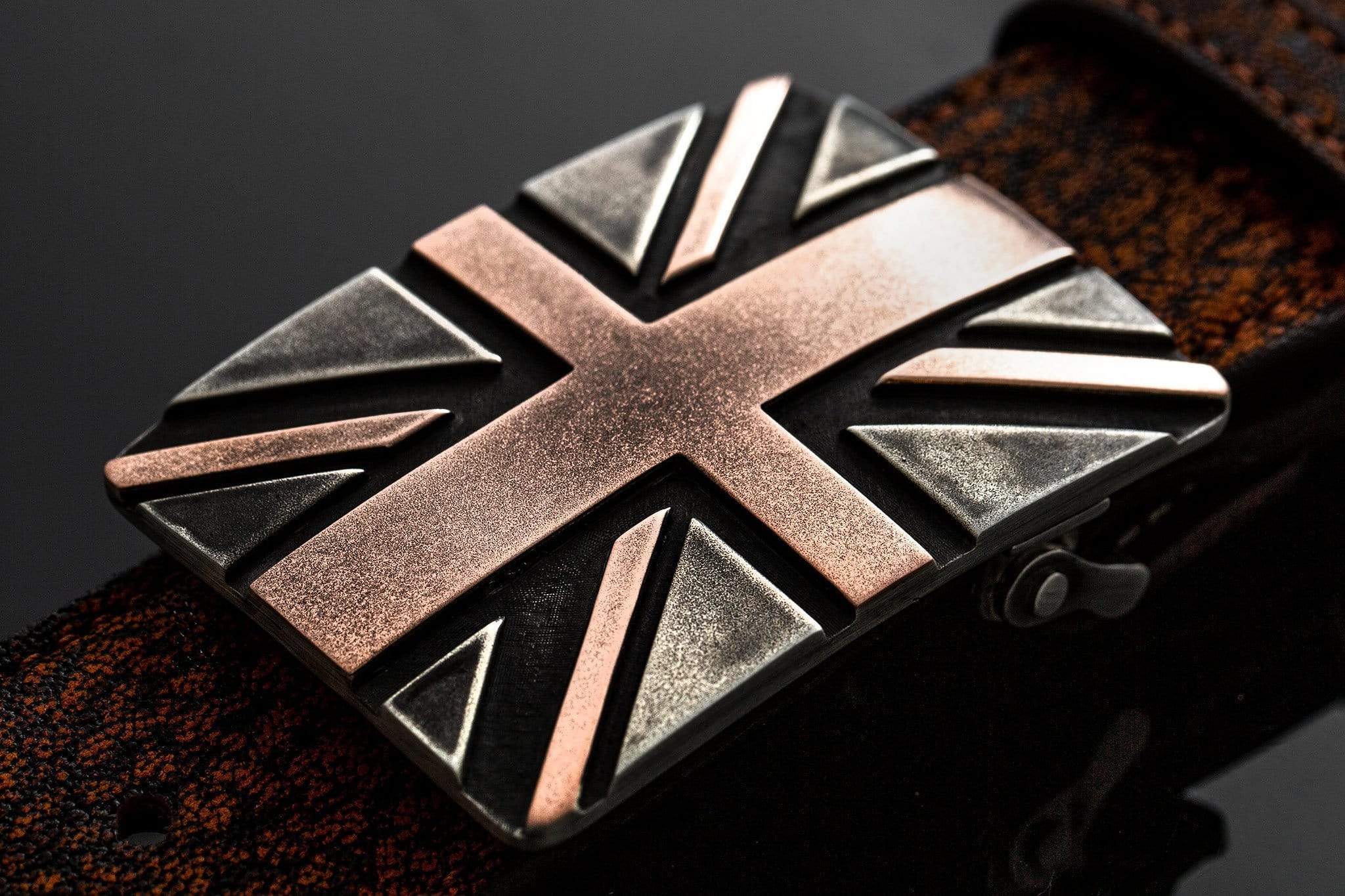 Union jack hotsell belt buckle