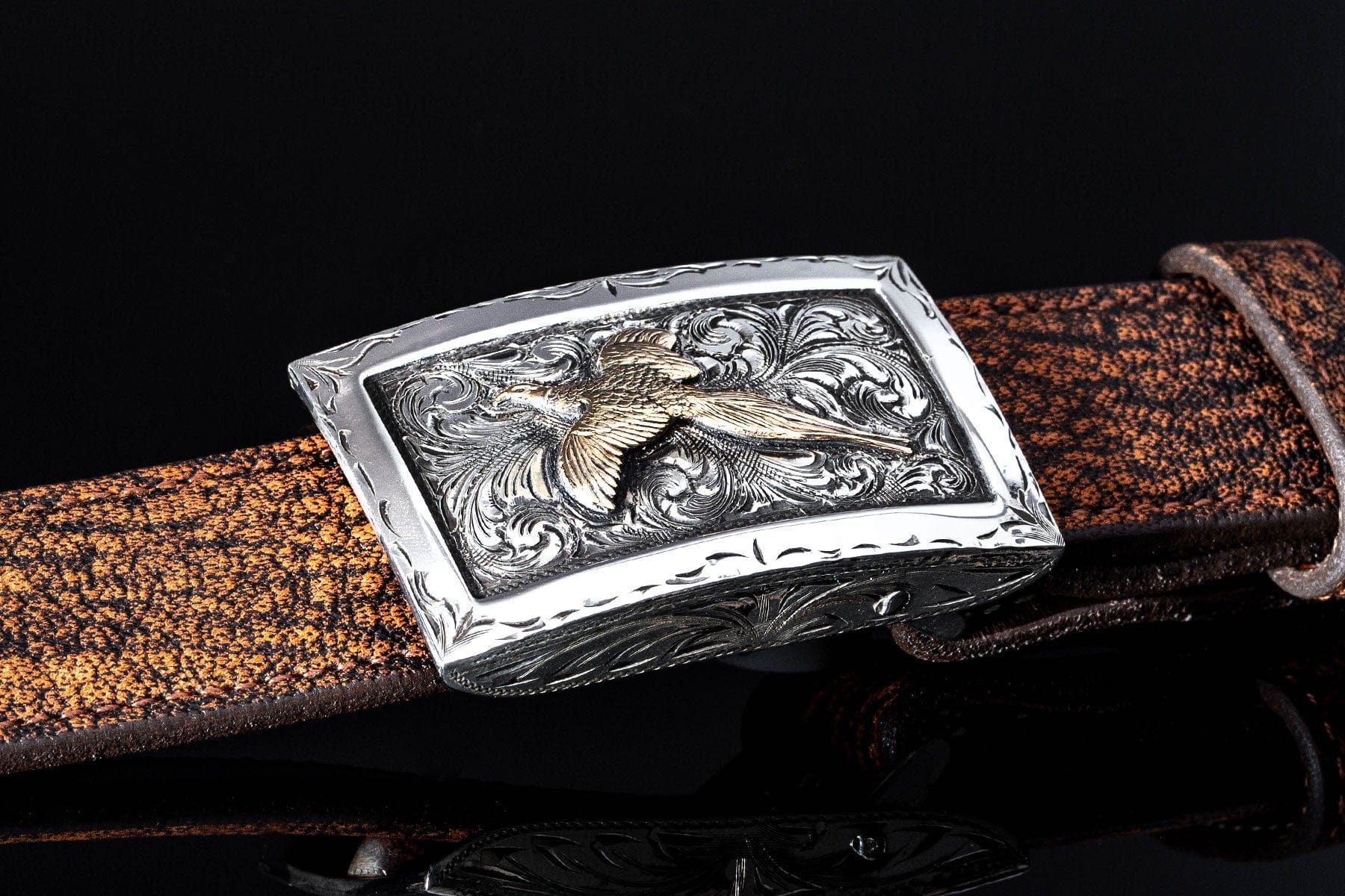 Pheasant belt buckle deals