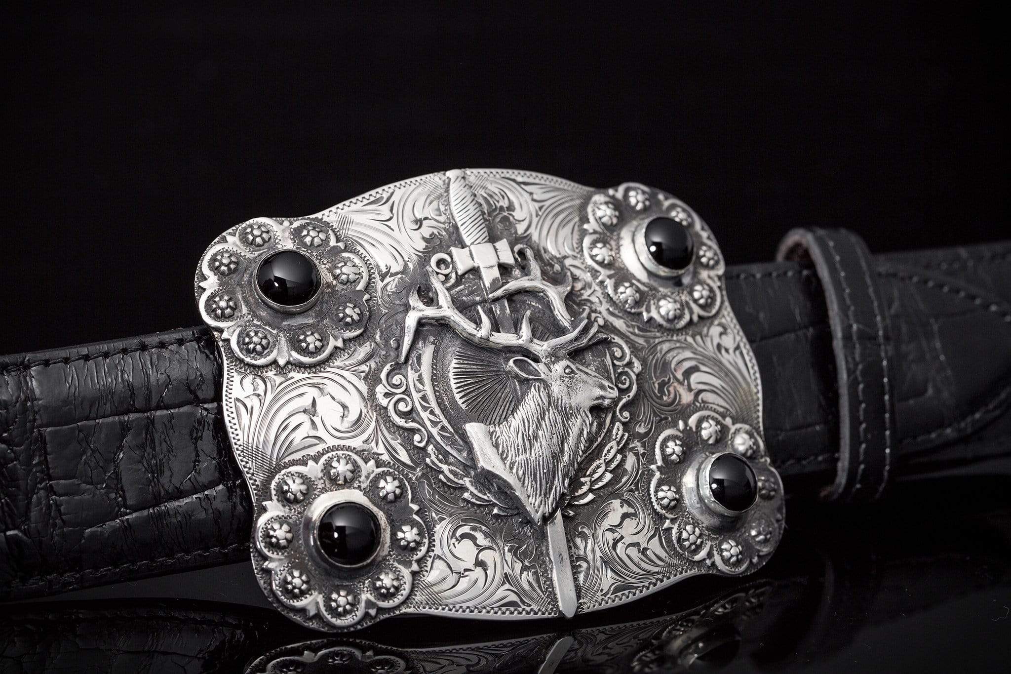 Comstock Heritage Yuma Elk Buckle Axel s of Vail