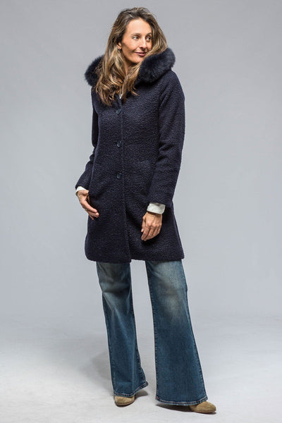 Womens fur lined outlet hooded coat