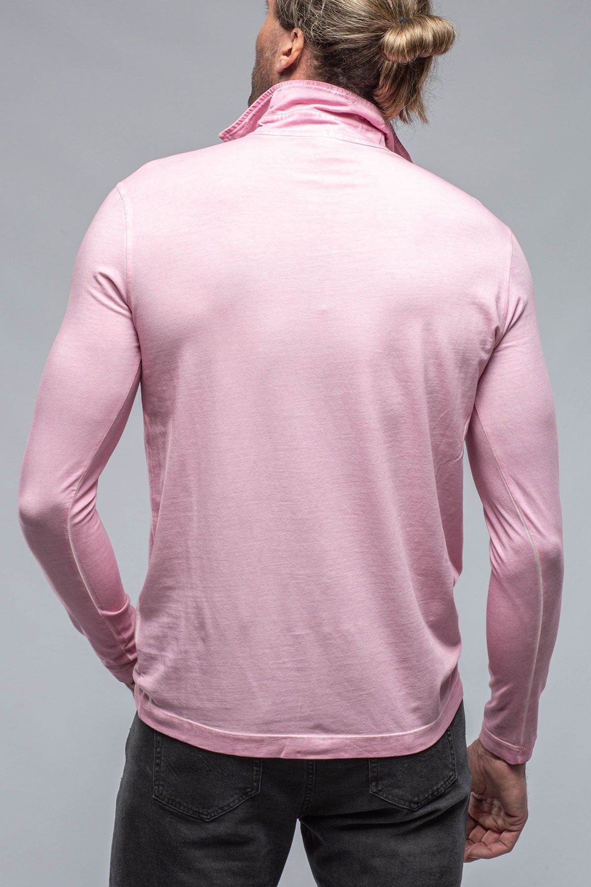 Cafe Paco LS Polo Shirt In Pink - AXEL'S
