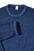 Crosby Merino Sweater In Blue - AXEL'S