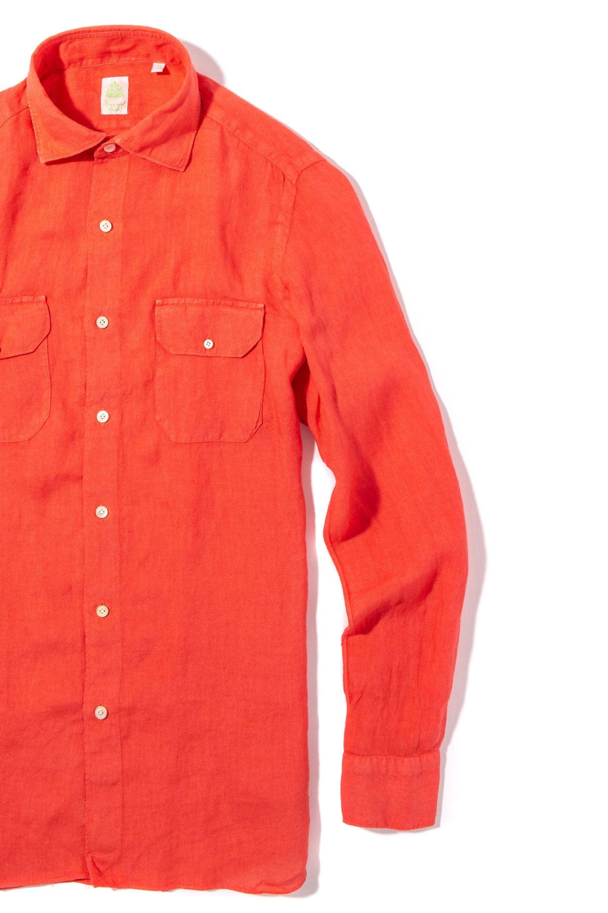 Otztal 2 Pocket Shirt In Red - AXEL'S