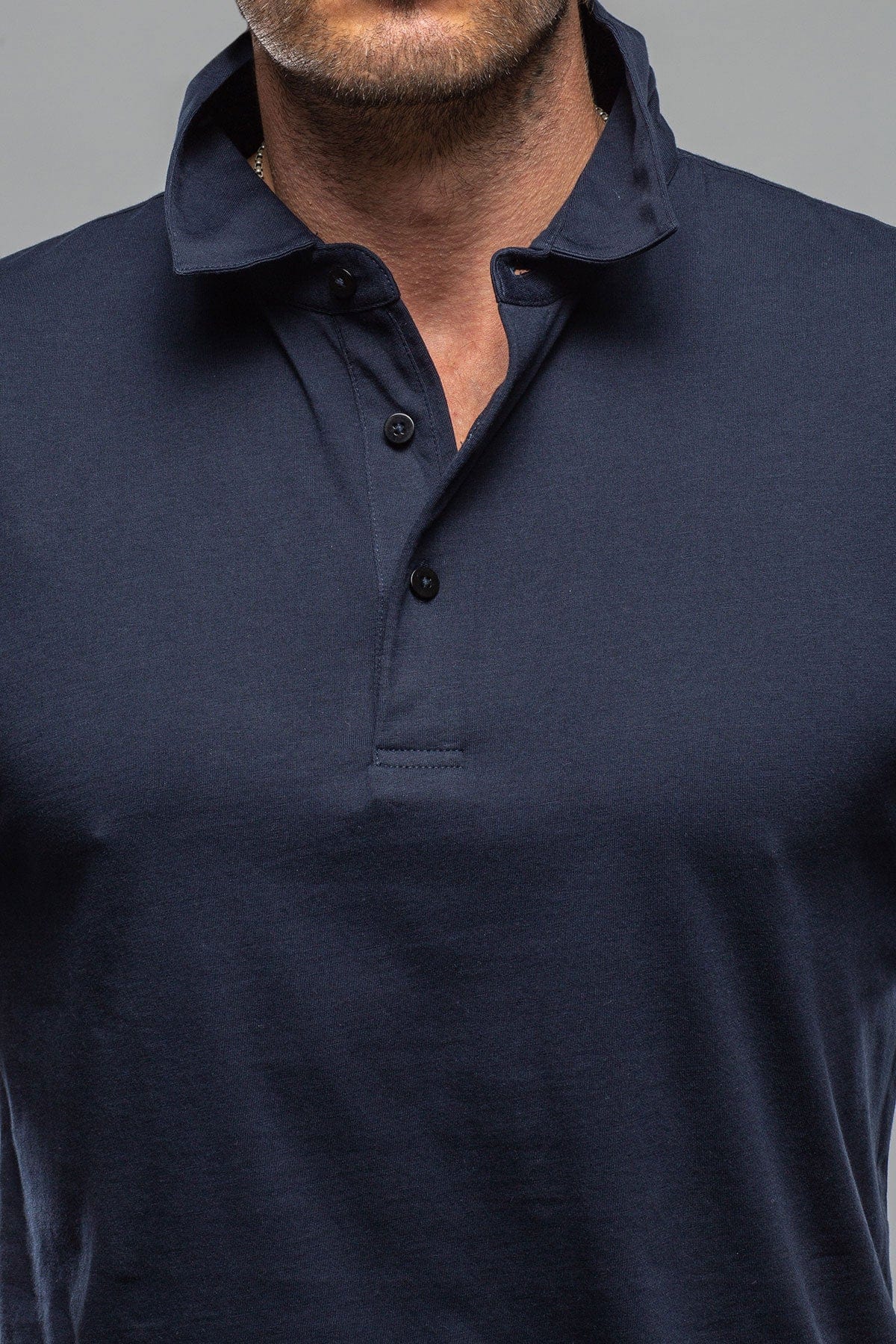 Georg Roth Cruz Cotton Polo in True Navy | Axel's of Vail