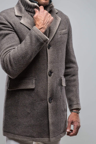 Leon Knit Jacket in Ice - AXEL'S
