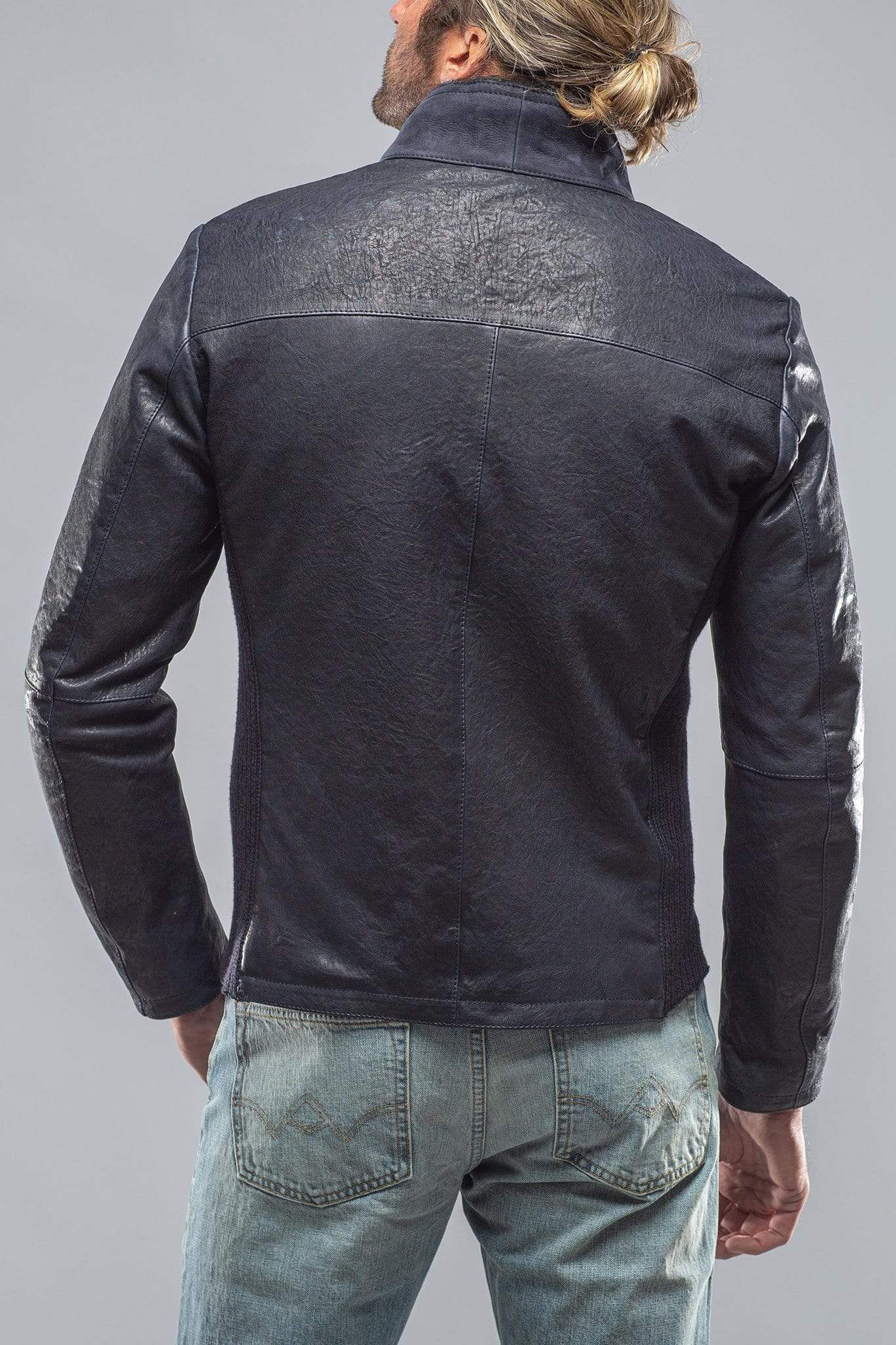 Recontato Shearling Moto Jacket - AXEL'S