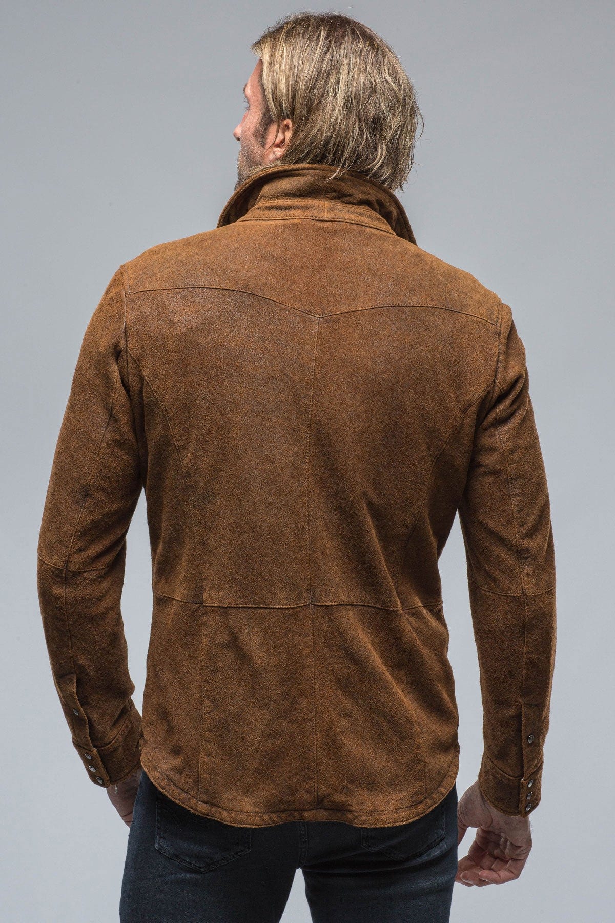 Rip Western Shirt In Rust - AXEL'S
