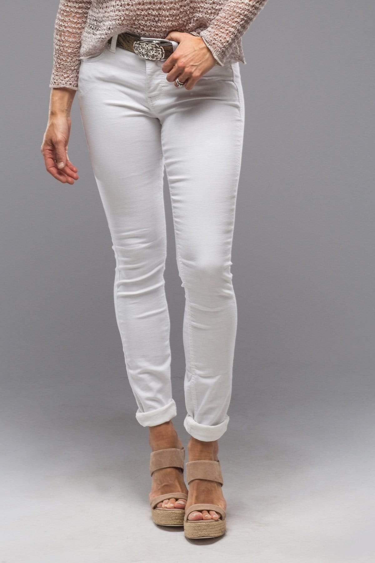 Mac Jeans MAC Dream Skinny in White Denim