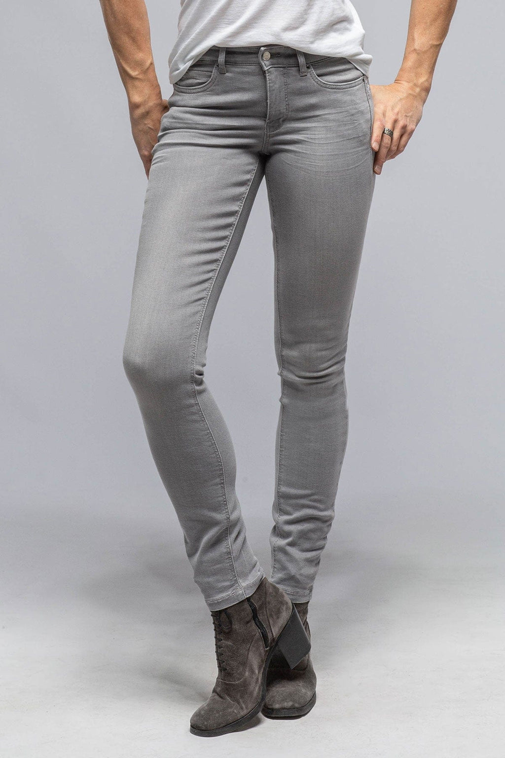 Sow pegefinger sofa Mac Jeans MAC Dream Skinny in Upcoming Grey | Axel's of Vail