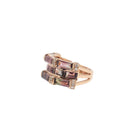 Creative Vine Tourmaline & Rose Gold Ring - AXEL'S