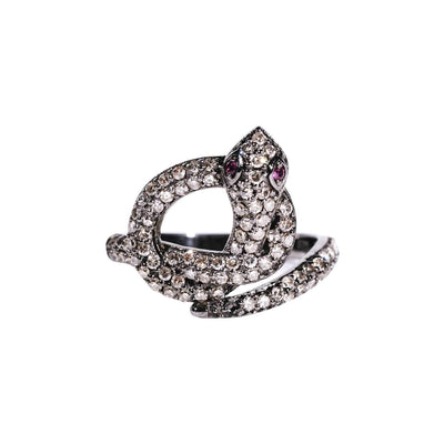 Single Loop Serpent Ring - AXEL'S