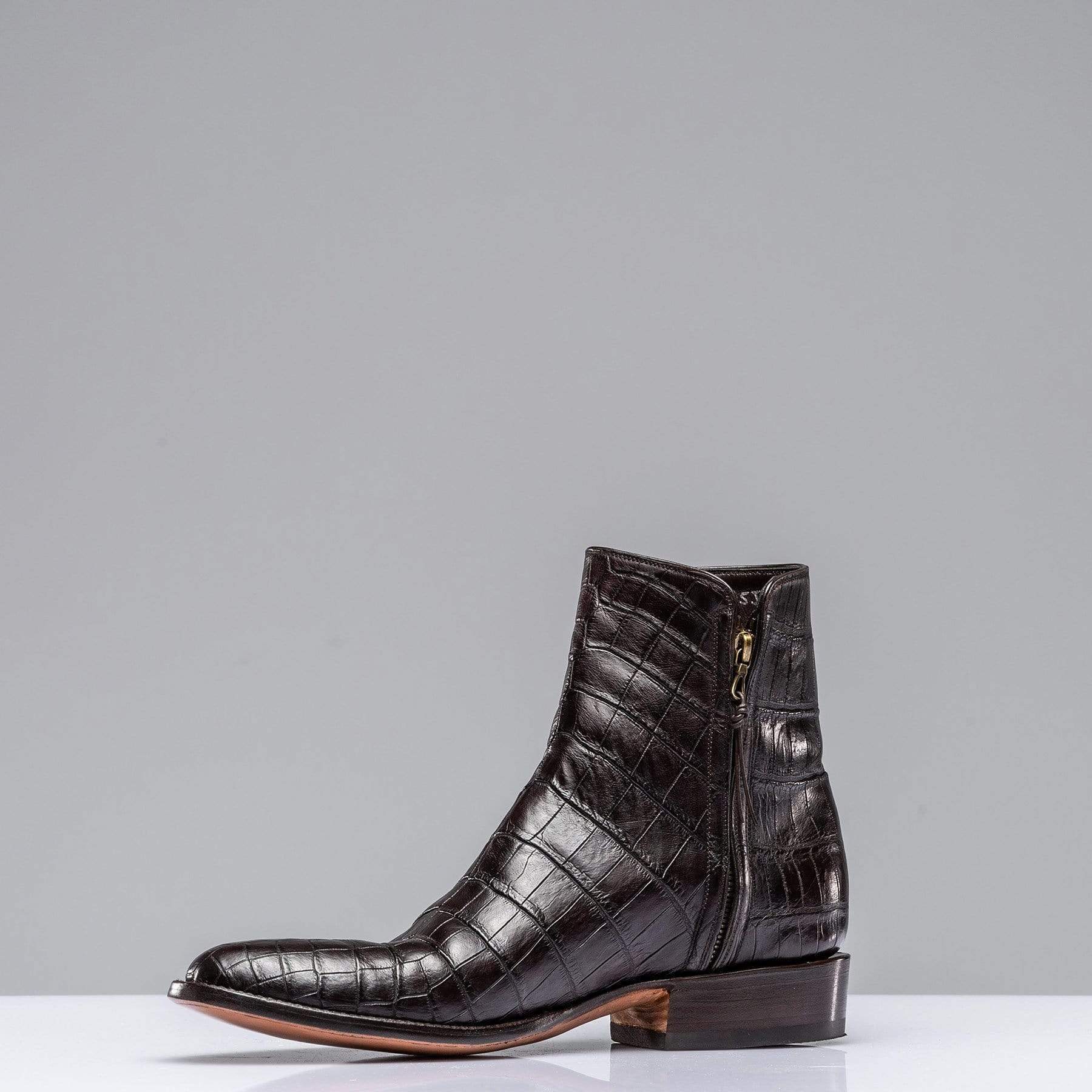 Chelsea shop boots crocodile