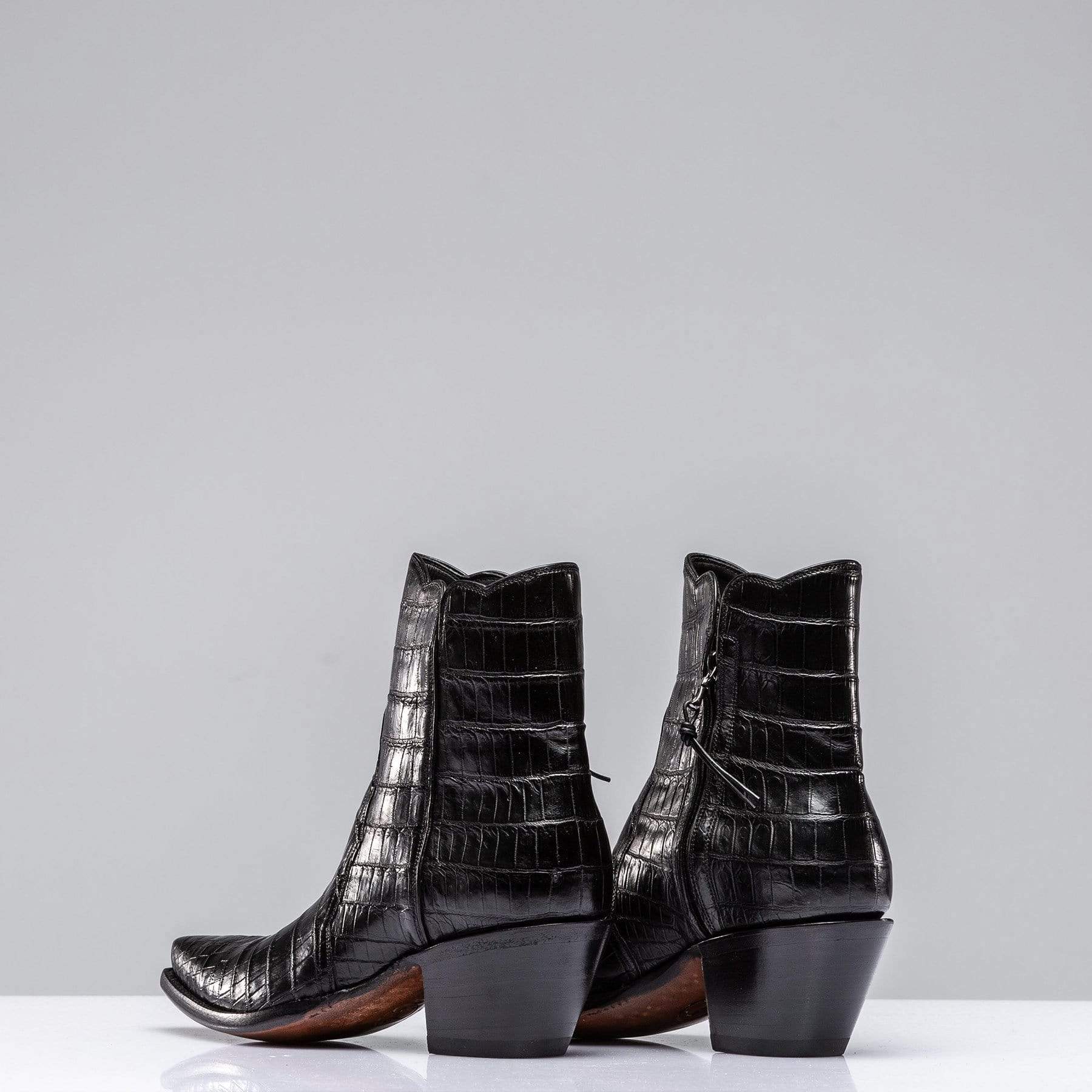 Ladies hotsell crocodile boots