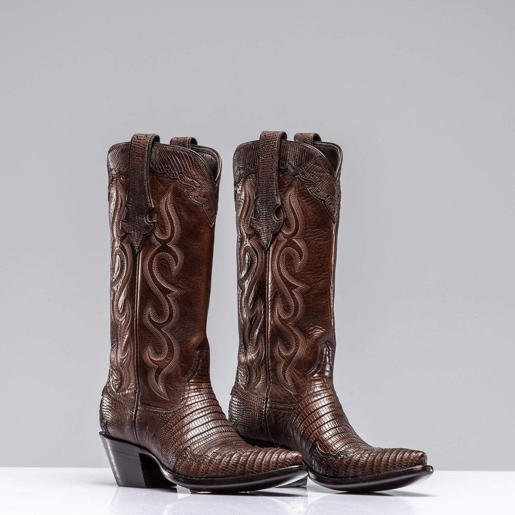 Stallion Boots Teju Lizard Majestic – AXEL'S