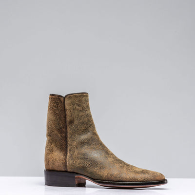 Vintage Goat Suede Chelsea Boot - AXEL'S