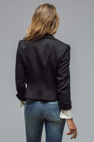 Sevilla Short Jacket In Black Wool - AXEL'S