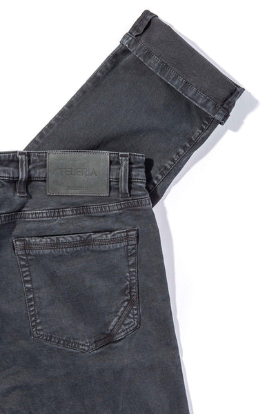 Ryland Rugged Soft Touch Cotton Jeans in Anthracite - AXEL'S