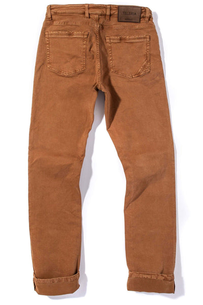 Ryland Rugged Soft Touch Cotton Jeans in Ruggine - AXEL'S